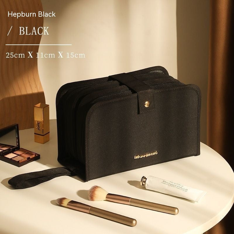 Luxury Leather Makeup Bag