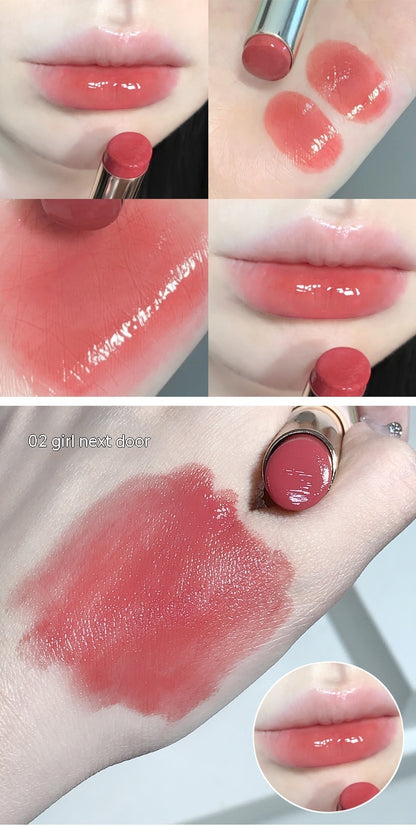 Smooth Glossy Lipstick Color Mirror