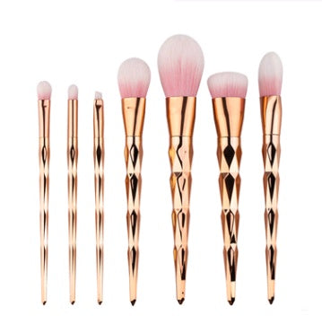 Diamond Glam 7-Piece Makeup Brush Set