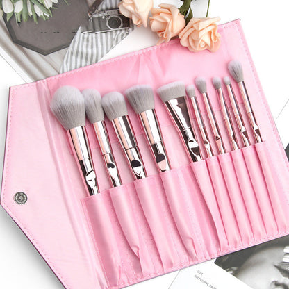 10-Piece Brush Set with Bag