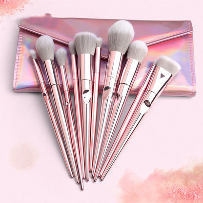 10-Piece Brush Set with Bag