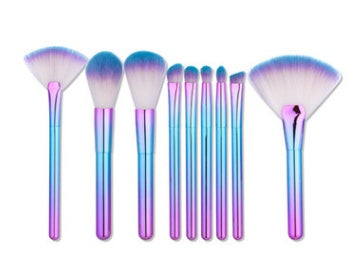 Pro Glow 9-Piece Makeup Brush Set