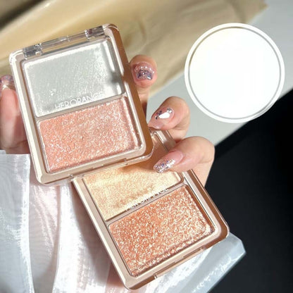 Sequin Highlight & Blush Palette: Versatile Makeup Repair