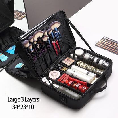 Large Capacity Professional Cosmetic Bag