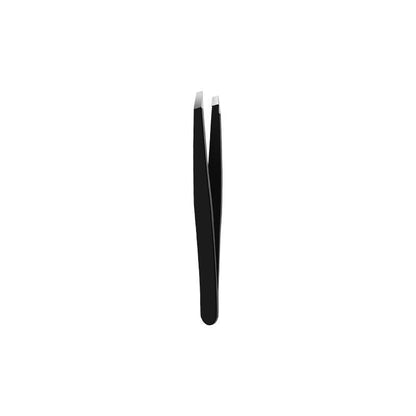 Stainless Steel Eyebrow Tweezers Black