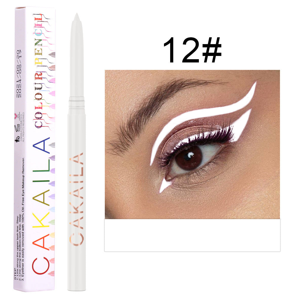 Ladies Fashion 18 Colors Eyeliner Gel Pen