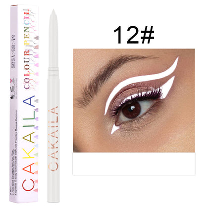 Ladies Fashion 18 Colors Eyeliner Gel Pen