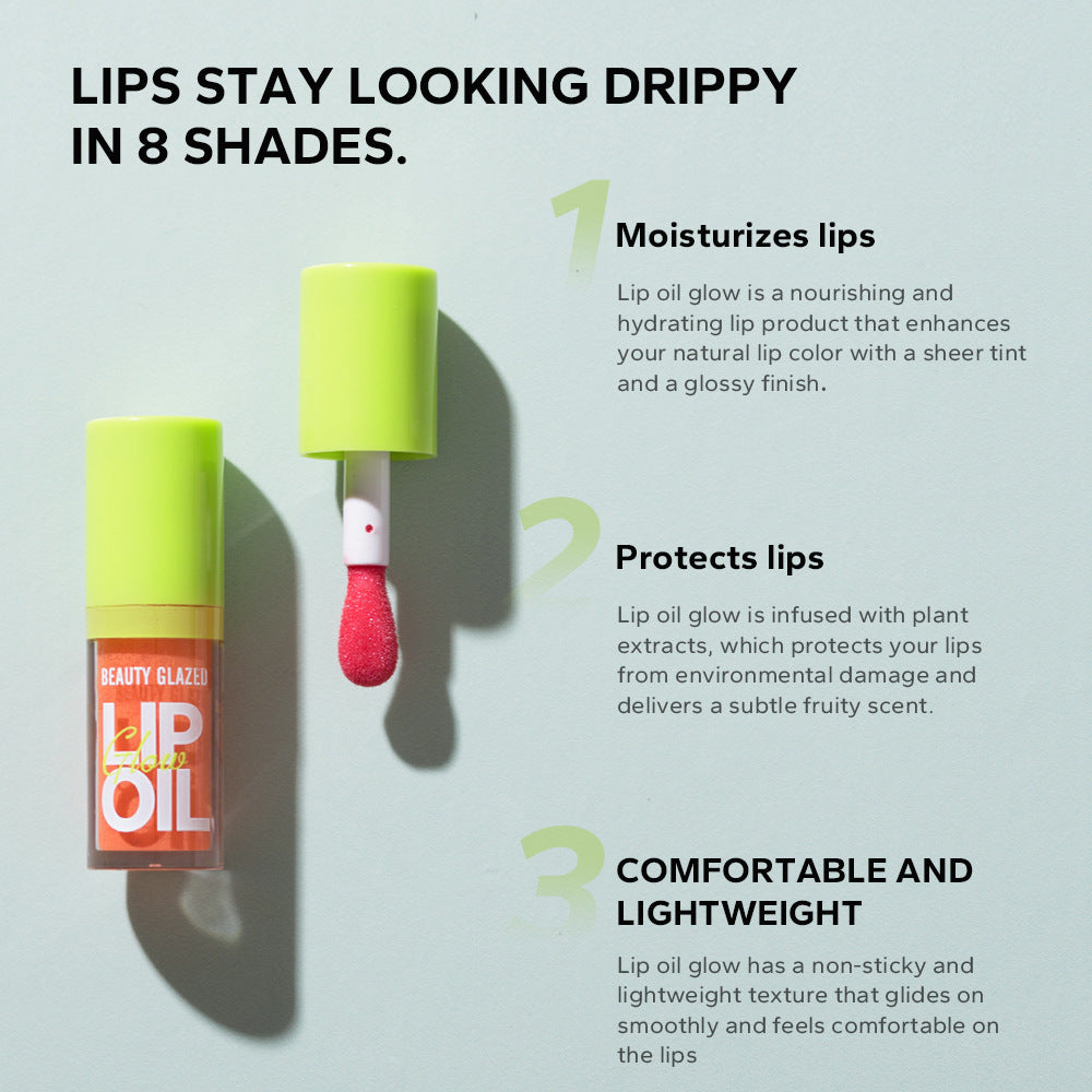 Glossy Lip Lacquer: Hydrating and Nourishing Clear Oil