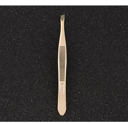 Golden stainless steel eyebrow Tweezers