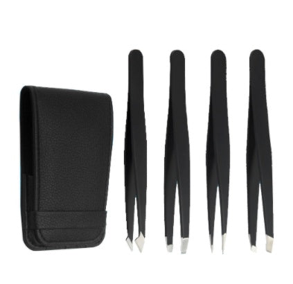 4 pcs eyebrow tweezers