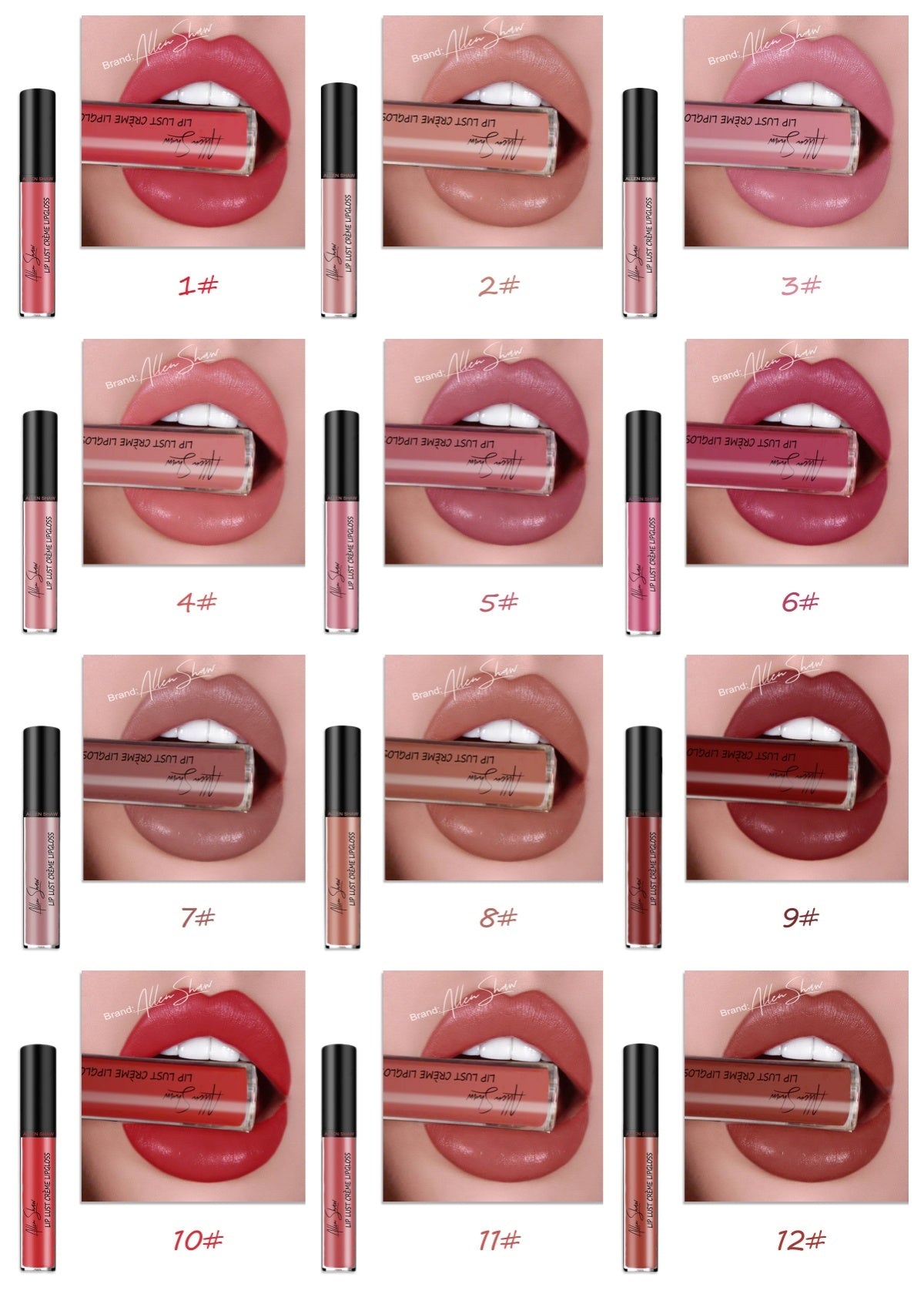 Silky Cream Lip Gloss: Cross-Border Exclusive