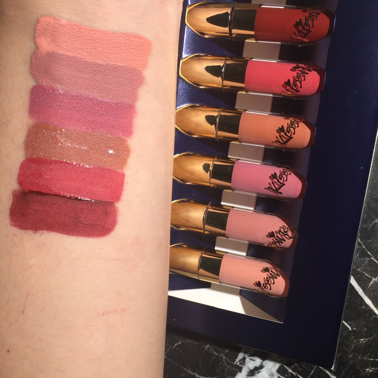 Beauty Glazed Luxe Color Collection: 6 Lipsticks