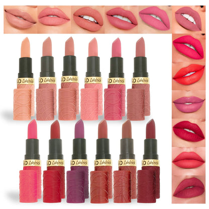 6pc Matte Lasting Lipstick Collection