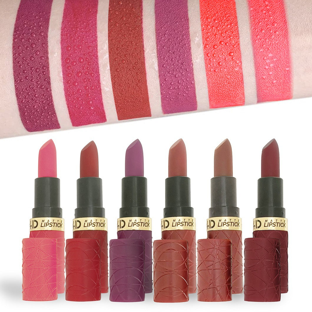 6pc Matte Lasting Lipstick Collection