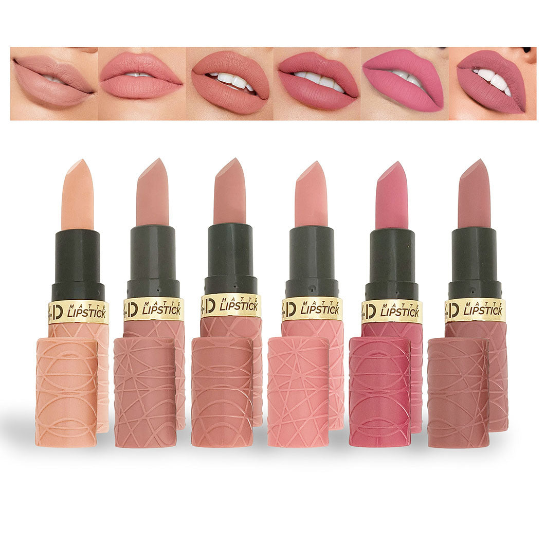 6pc Matte Lasting Lipstick Collection