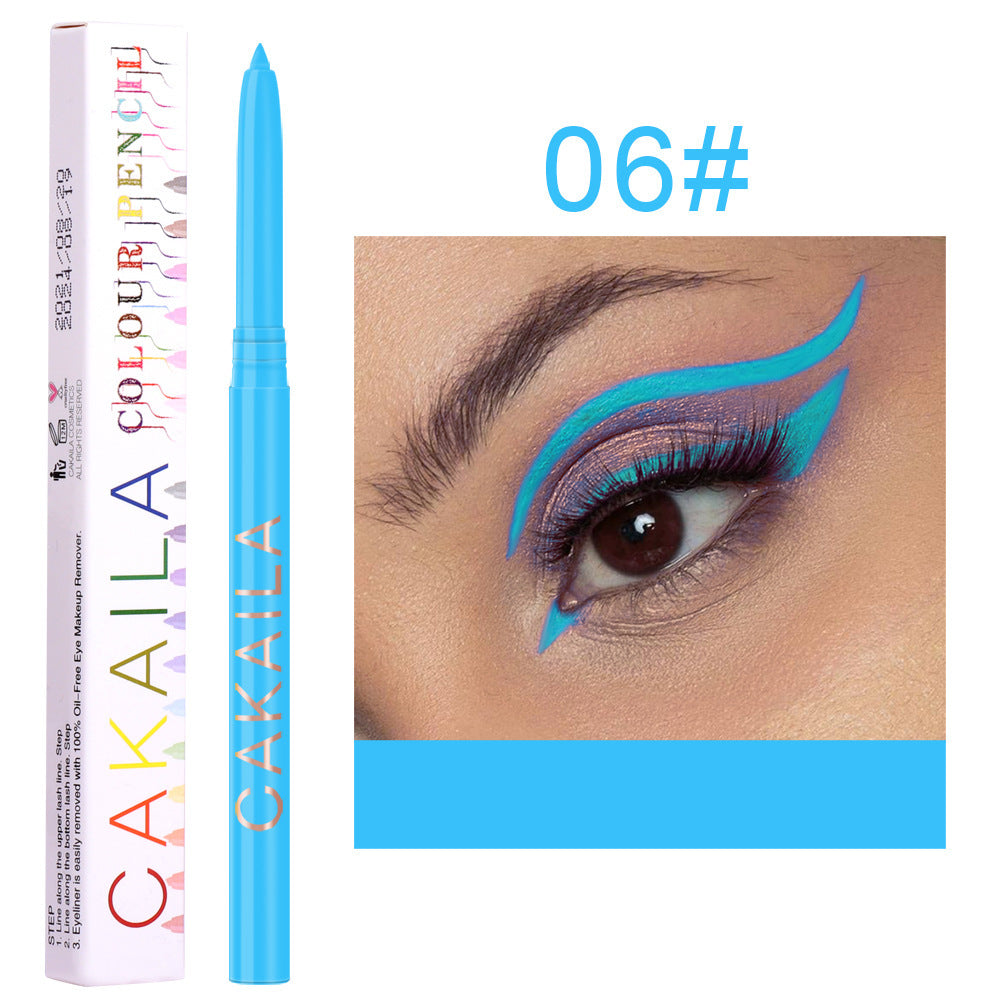 Ladies Fashion 18 Colors Eyeliner Gel Pen