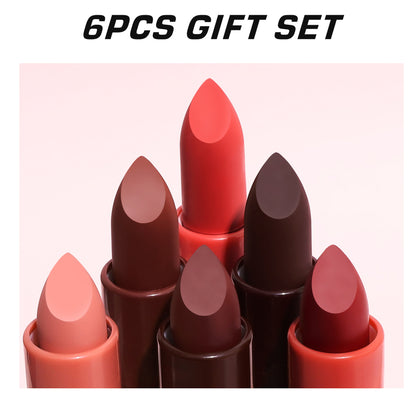 Effortless Matte Naturals 6pc lipstick Set