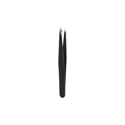 Stainless Steel Eyebrow Tweezers Black