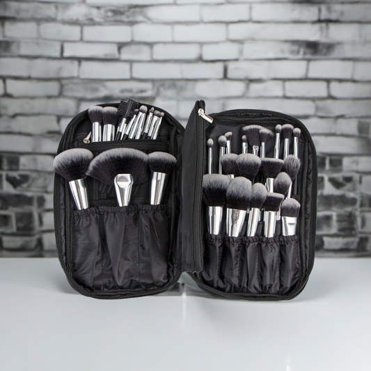 Animal Hair Makeup Brush Full Set