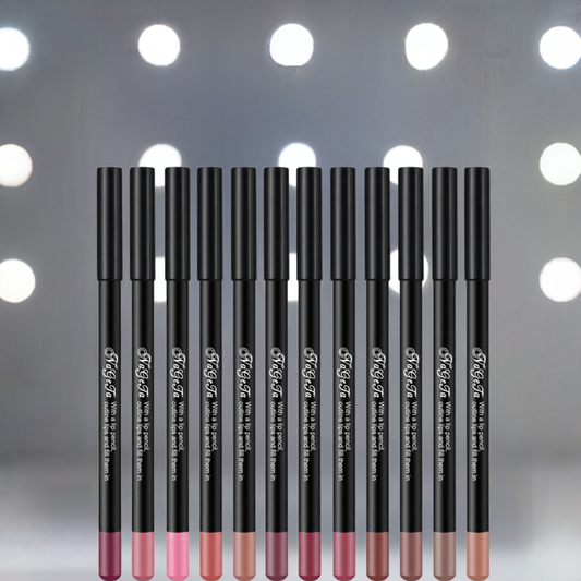 12 Colors Matte Lip Liner Single